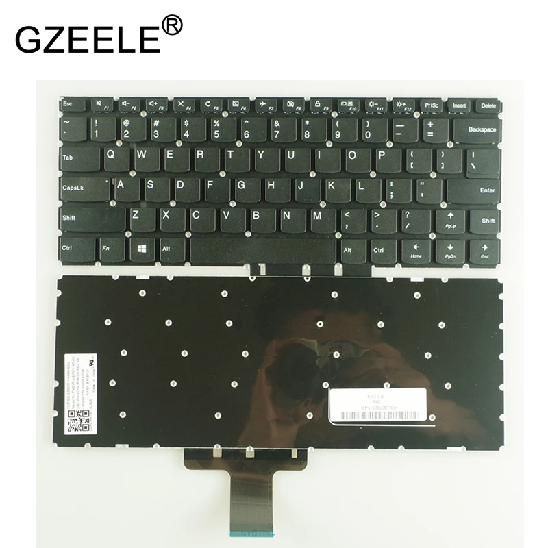 Новая английская клавиатура GZEELE для ноутбука Lenovo Yoga 710 15IKB 15ISK 14IKB 14ISK без