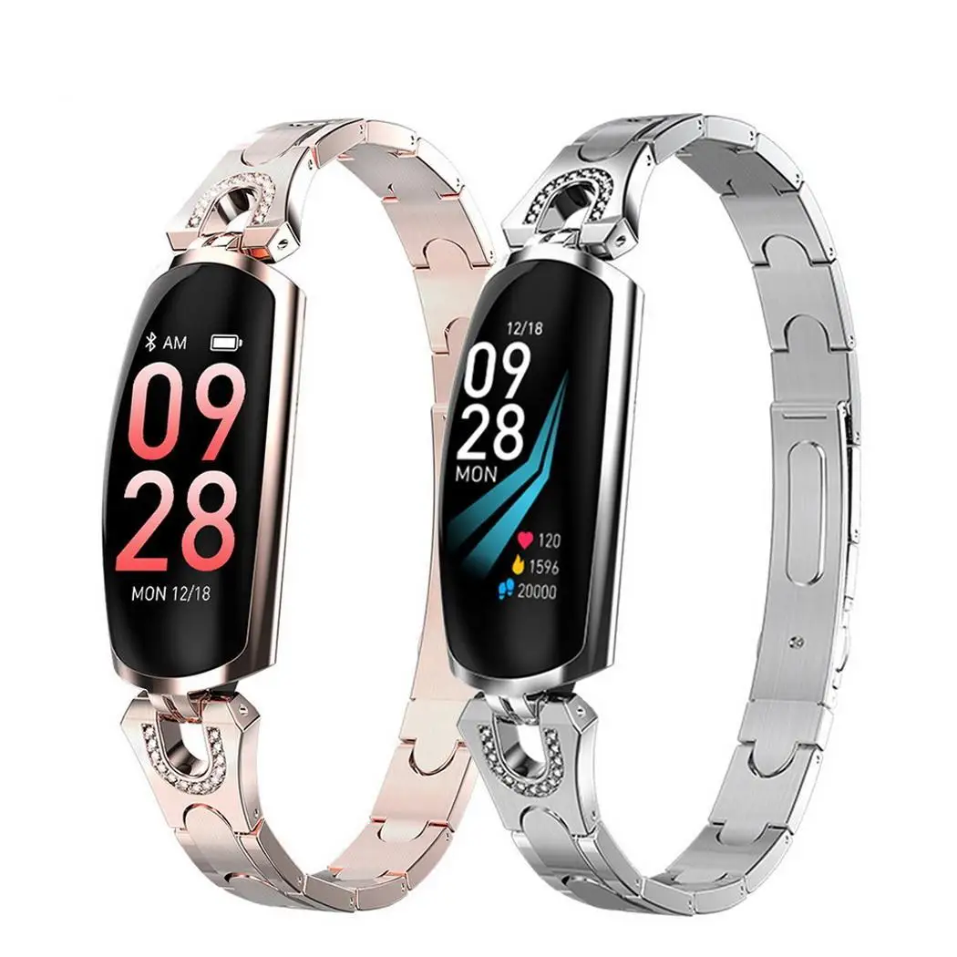 Водонепроницаемый женский Мониторинг Артериального Давления Bluetooth фитнес