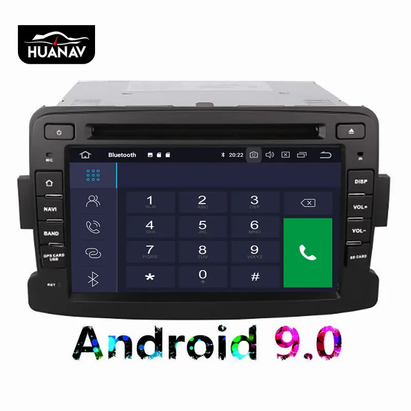 Автомобильный мультимедийный проигрыватель Android 9 0 DVD плеер GPS навигация для Renault