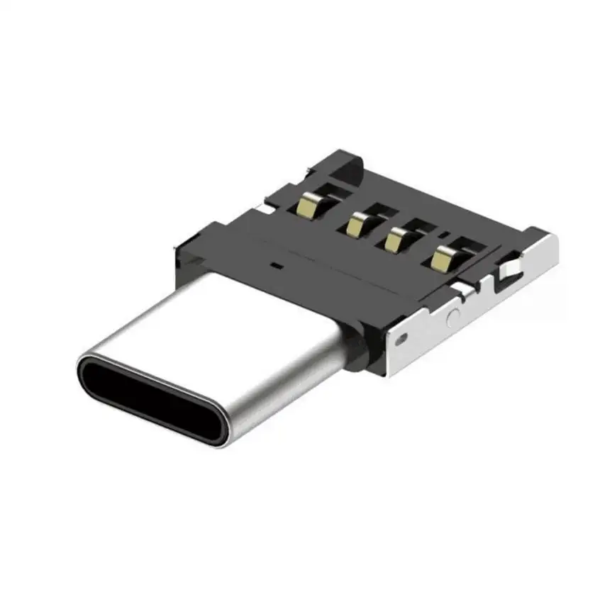 Адаптер Hiperdeal USB C A 3 0 премиум класса алюминиевый для MacBook Pro Прямая поставка 18