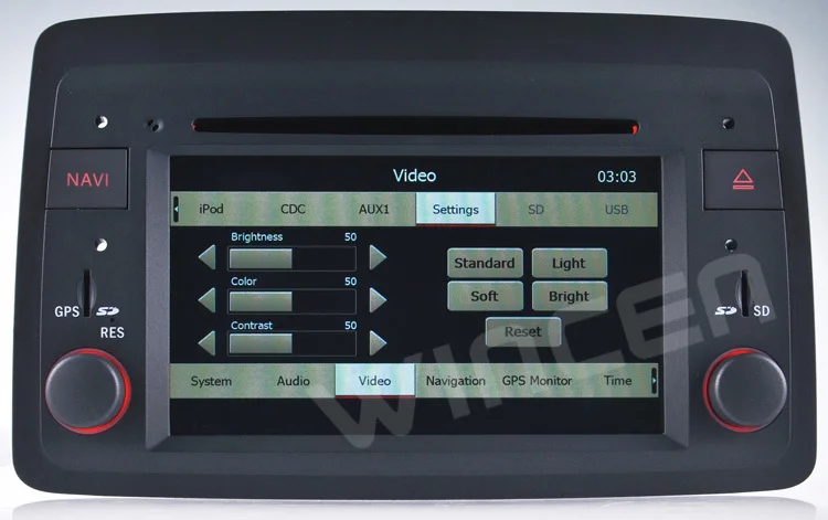Автомобильный DVD gps плеер для Fiat Panda 2004 с поддержкой 1080 P HD видео с gps RDS BT