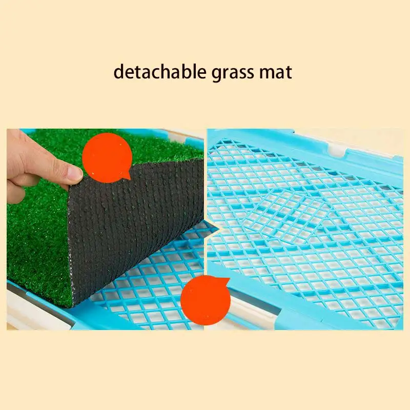 Тренировочный Коврик для домашних собак горшок поднос унитаза мочеиспускания