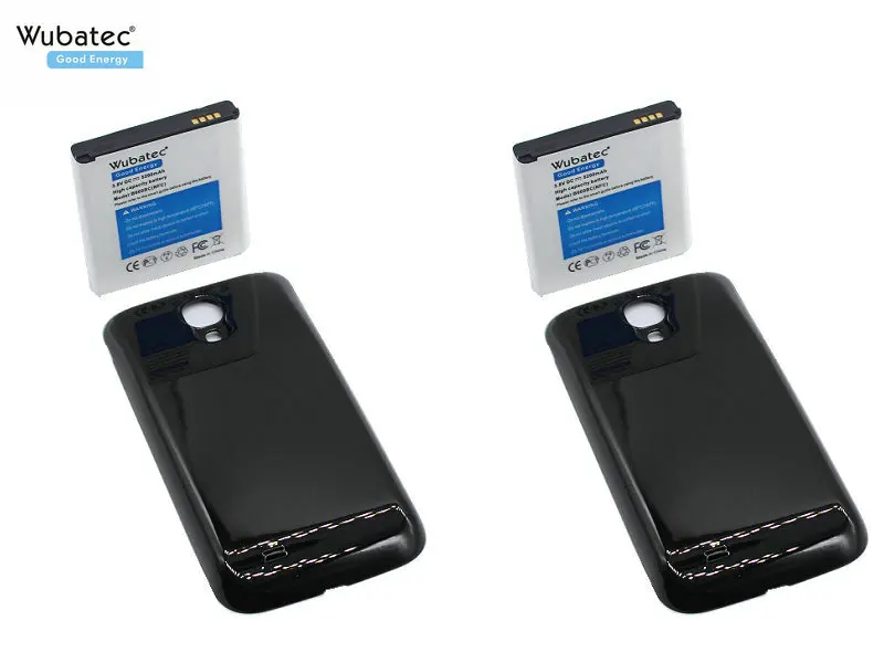 Wubatec 2x5200 мАч S4 NFC Расширенный аккумулятор для Samsung Galaxy S 4 SIV I9500 I9502 I9505 I9508 I9507V R970 i545
