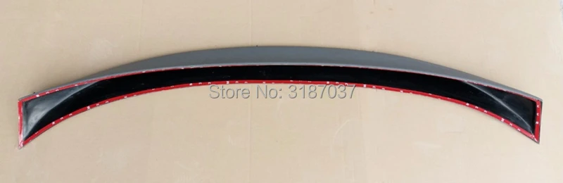 

For BMW E90 M3 320i 320li 325li 328i with color ABS Plastic Unpainted Rear Roof Spoiler Wing Trunk Lip Boot Cover Car Styling