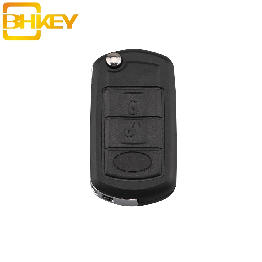 Умный чехол BHKEY для автомобильного ключа с 3 кнопками Land Rover Range Sport LR3 Discovery HU101 Blade