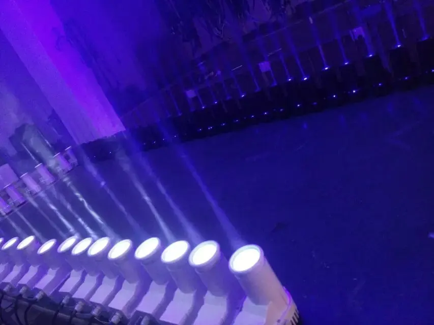 Светодиодный светильник для сцены TIPTOP 10 Вт светодиодный DMX 512 Управление 6