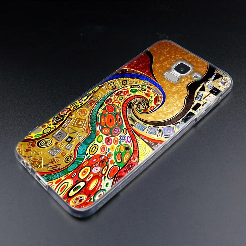 Силиконовый чехол The Kiss by Gustav Klimt для Samsung Galaxy J2Pro J4 J6 J8 2018 J3 J5 J7 2016 2017EU Prime CORE Plus