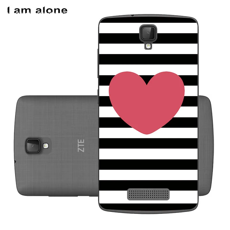 Я один чехол для телефона zte Blade L5 L5 плюс 5,0 дюйма мягкий TPU мобильный телефон модный мешок для zte L5 плюс