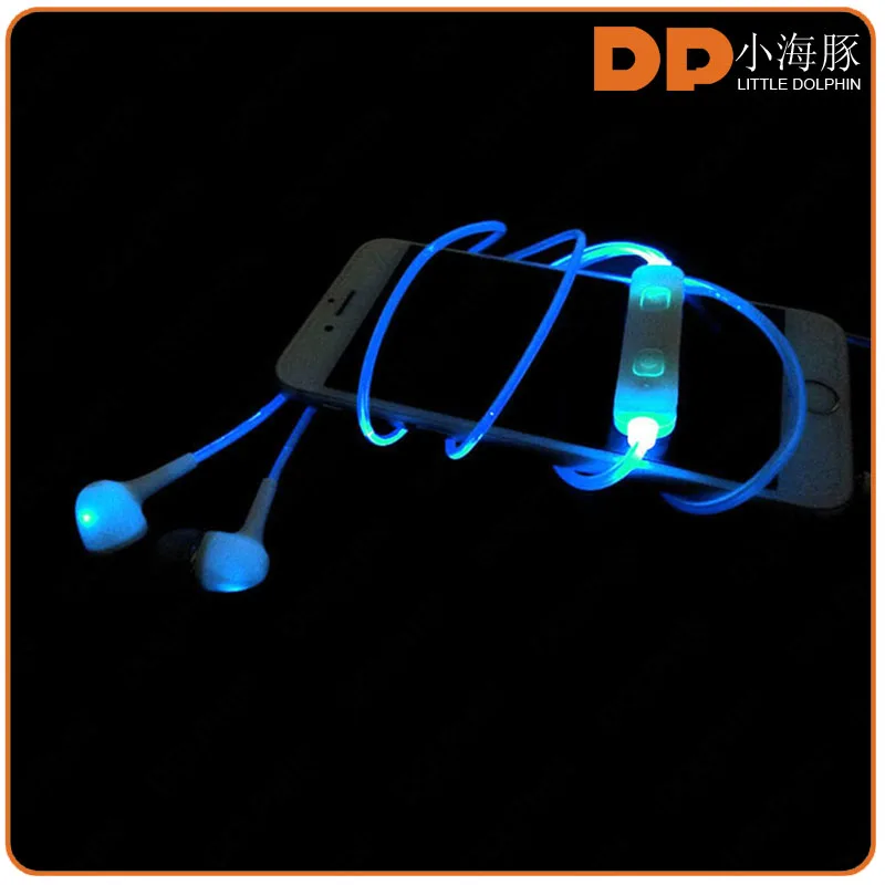 hot new trending products glow earbuds earphone color flash changing music LED | Электроника