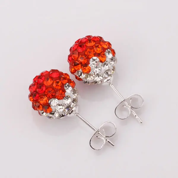 Fashion Jewelry Shamballa Earring New Tresor Paris Allure CZ Disco Ball Bead kjgz ofix | Украшения и аксессуары
