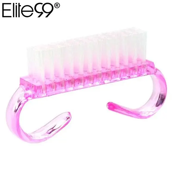Elite99 1 шт. пластиковая щетка для ногтей инструменты нейл арта Уход за ногтями