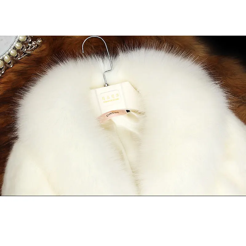 Женская Шуба из искусственного меха Wmswjh осенне зимняя шуба искусственной норки