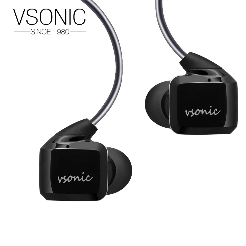VSONIC 2018 Новый GR07 низкий импеданс наушники вкладыши 32ohm динамический Шум изоляция Hi