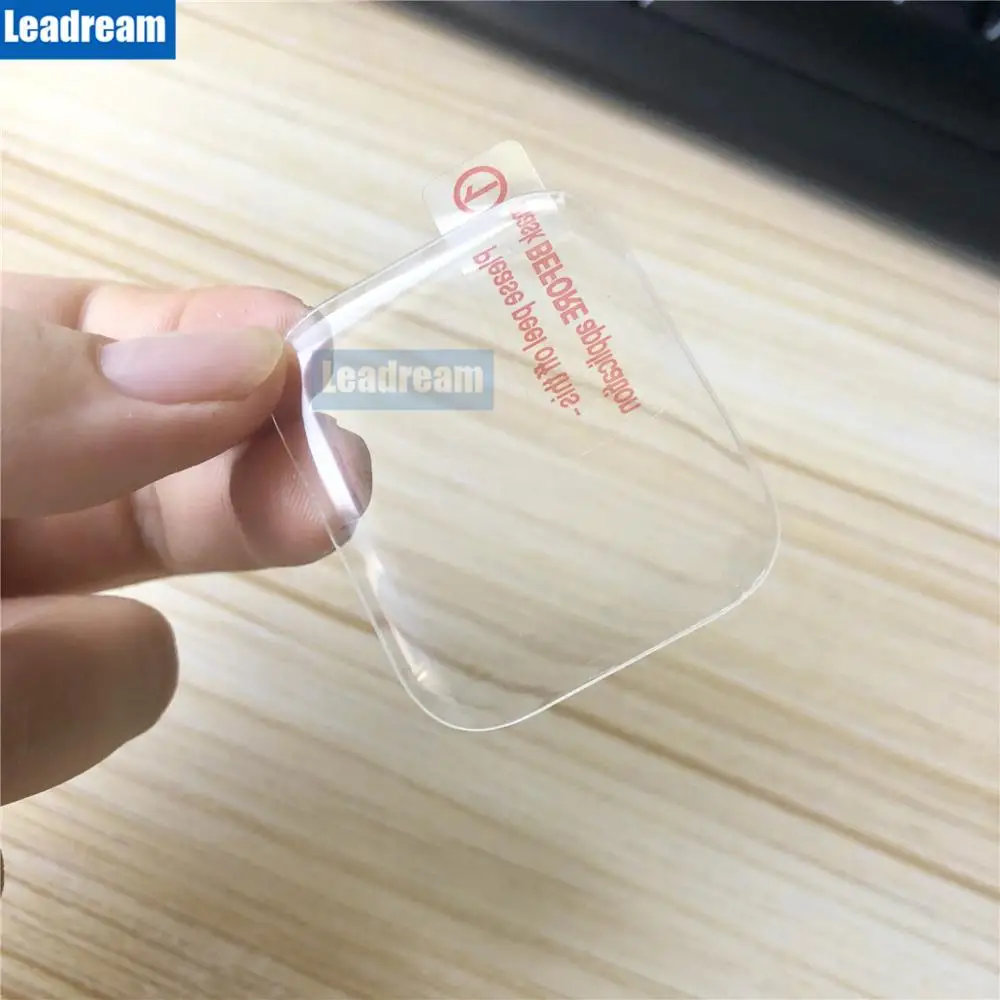 100pcs UV Glass with Glue Screen Protectors For Apple Watch 1 2 3 4 38mm 40mm 42mm 44mm Full Tempered | Мобильные телефоны и