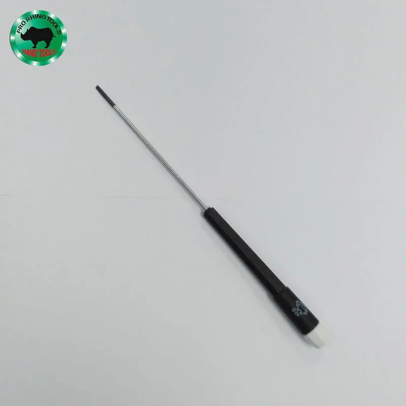 

Japanese RHINO RI-2.4 High Carbon Steel Magnetic Precision Slotted Screwdriver Diameter 2.4mm Length 20cm For Repairing Watch