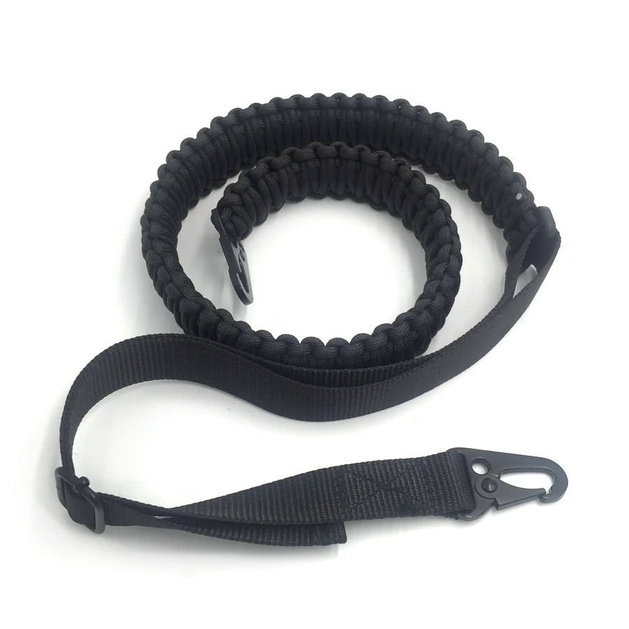 

NEW hand made Adjustable Paracord Rifle Gun Sling Strap With Swivels Tactical hunting gun Strap camping equipment survive