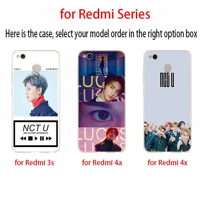 Мягкий чехол lockscreen taeil nct для Xiaomi Redmi Note 10 9 8 7 6 5 Pro Max 10S 9S 9T 8T 4G|Бамперы| |
