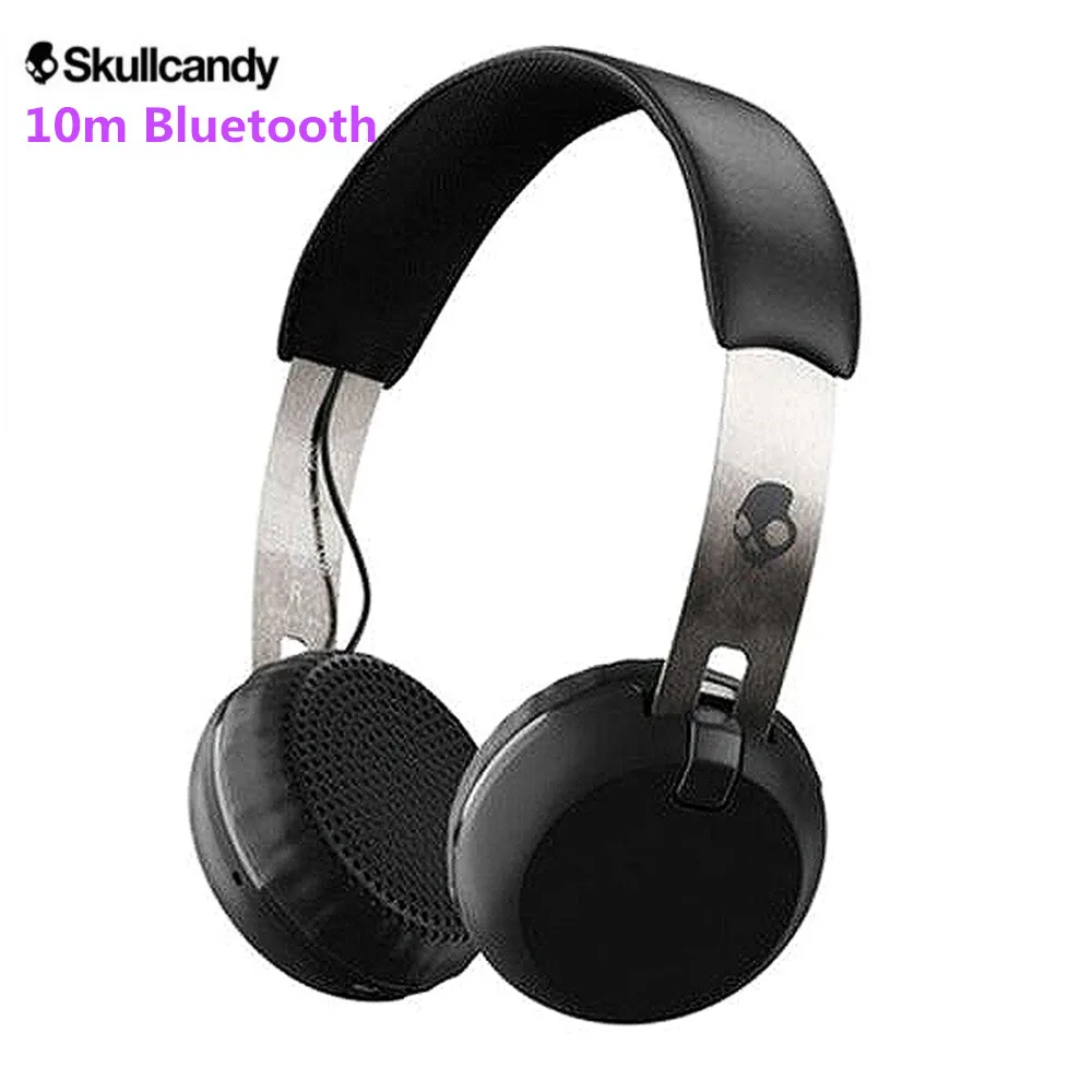 Skullcandy GRIND беспроводные Bluetooth наушники на ухо Сабвуфер гарнитура с микрофоном