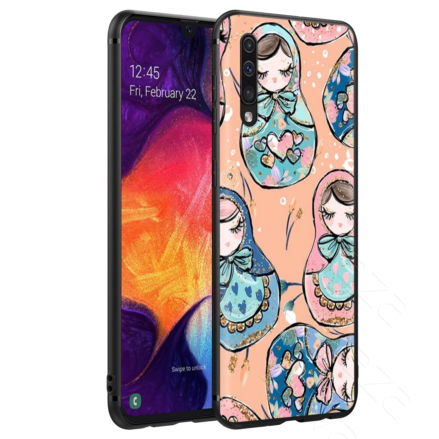 Lavaza Cute Russian Dolls Matryoshka Case for Samsung Galaxy Note 10 Plus A10 A30 A40 A50 A70 M20 A20 A20S A10S A30S A50S |