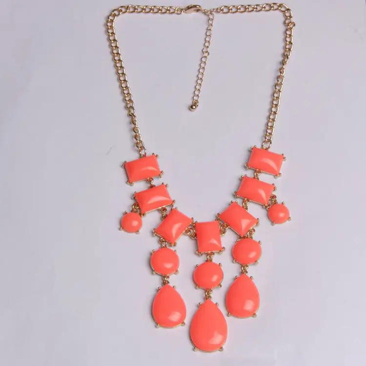 2018 новые модные ювелирные изделия имитация роскошного оранжевого женское