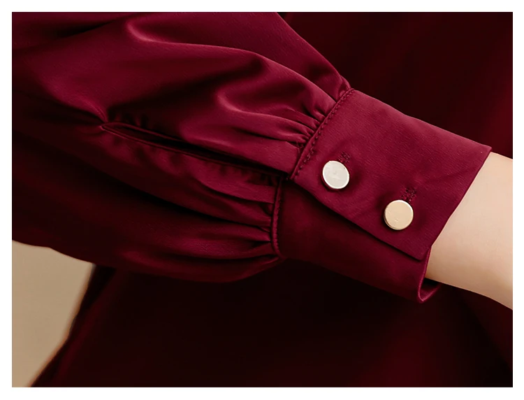 Blusas mujer de moda 2020 женские рубашки Женские топы и блузки рубашка с бусинами