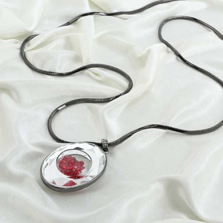 Плавающие Подвески для стеклянные медальоны большие массивные ожерелья