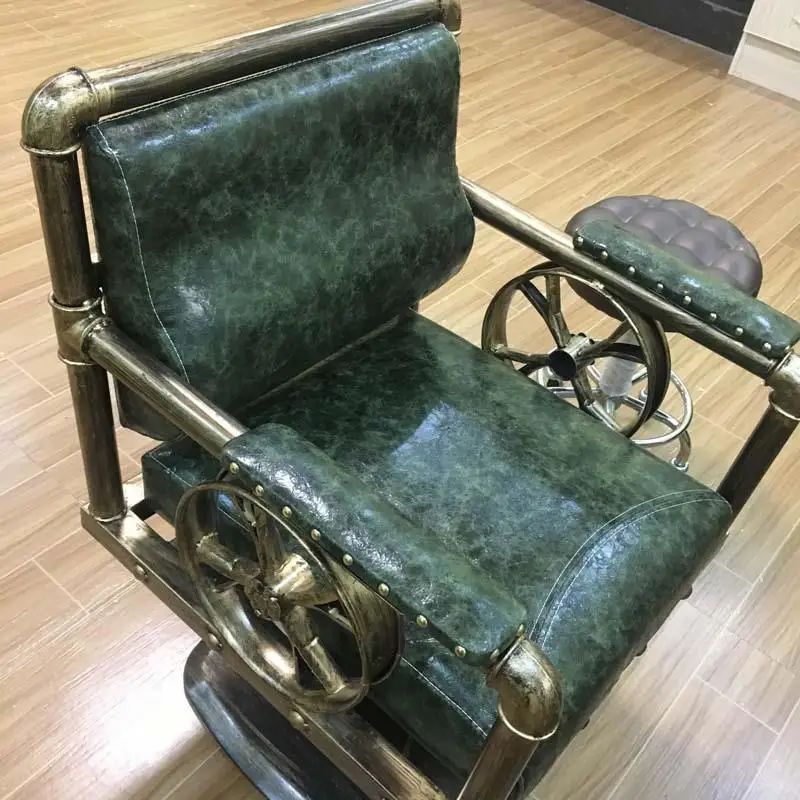 Version C Мебель для макияжа волос Barbeiro Stuhl Schoonheidssalon De Belleza cappersstoelen Cadeira Barbershop салон магазин парикмахерское кресло - Цвет: Version C