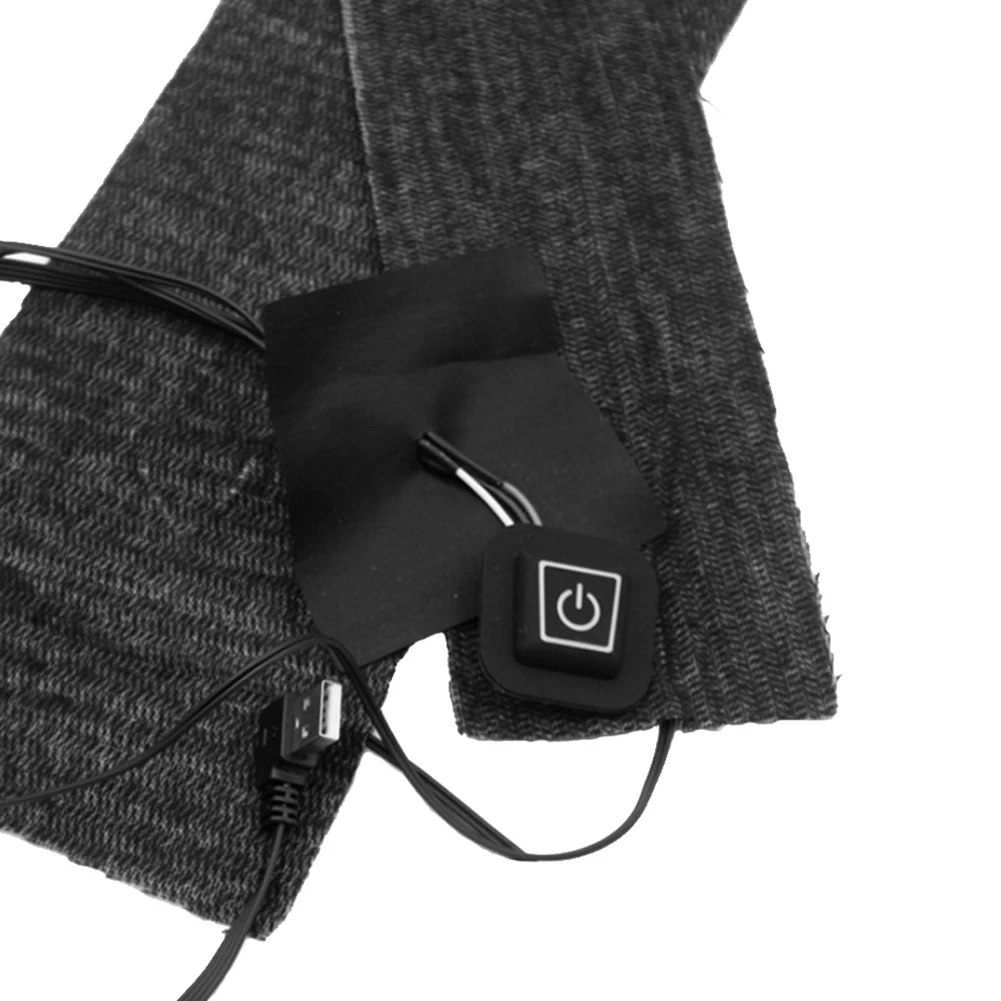 Электрическая грелка USB перезаряжаемая нагревательная ткань для одежды жилет здоровье наколенники ремни нагревательная ткань
