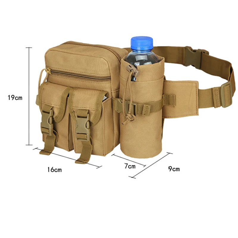 Практичная наружная дорожная поясная сумка походная бутылка для воды с