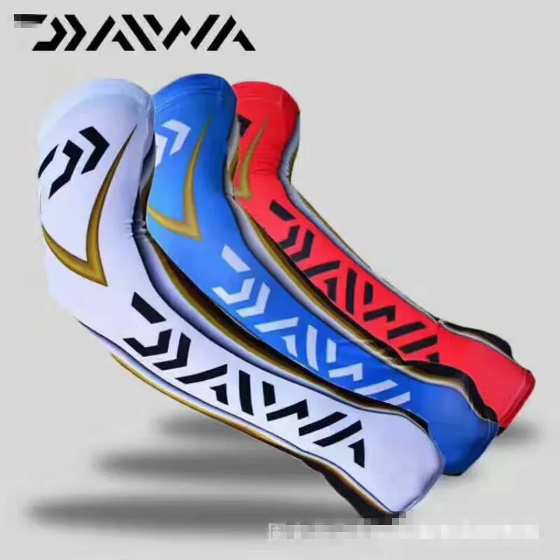 Мужские и женские дышащие перчатки Daiwa удобные без пальцев для занятий спортом на