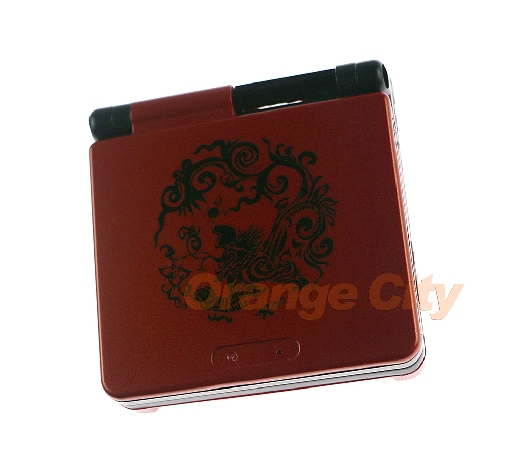 ChengChengDianWan Red Chinese Dragon Limited Edition чехол с полным покрытием корпуса для Gameboy Advance GBA SP