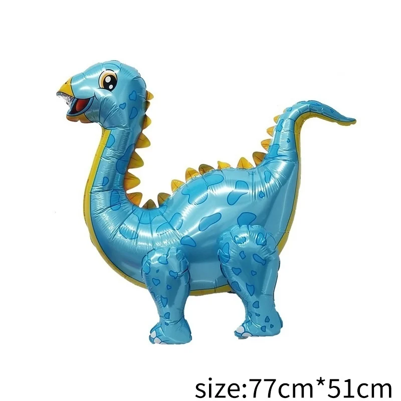 Dinosaur 7 1 шт. гигантский динозавр фольгированный Шар Детские воздушные шарики в виде животных Динозавр день рождения для детей мир Юрского периода украшения шар - Цвет: Dinosaur 7