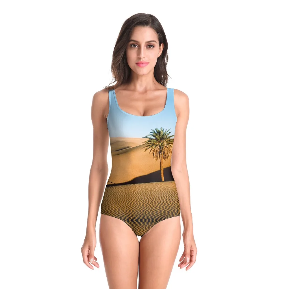 Модный Цельный купальник женский 3D дизайн монокини с принтом Maillot De Bain Femme боди