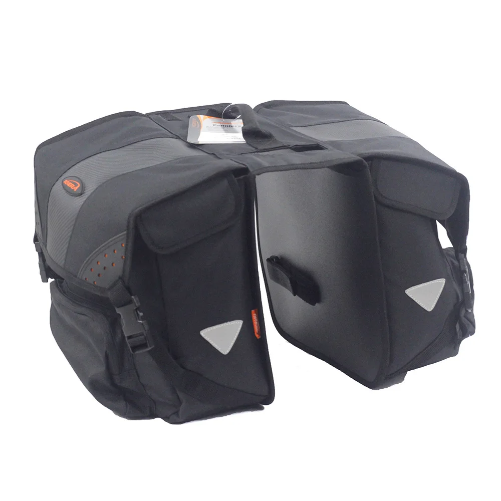 bag Сумка IBERA Bike Touring Pannier с боковым креплением, MTB Road, задняя стойка для хранения багажа, сумка на заднее сиденье, сумка-переноска, светоотражающая, водонепроницаемая - Цвет: bag