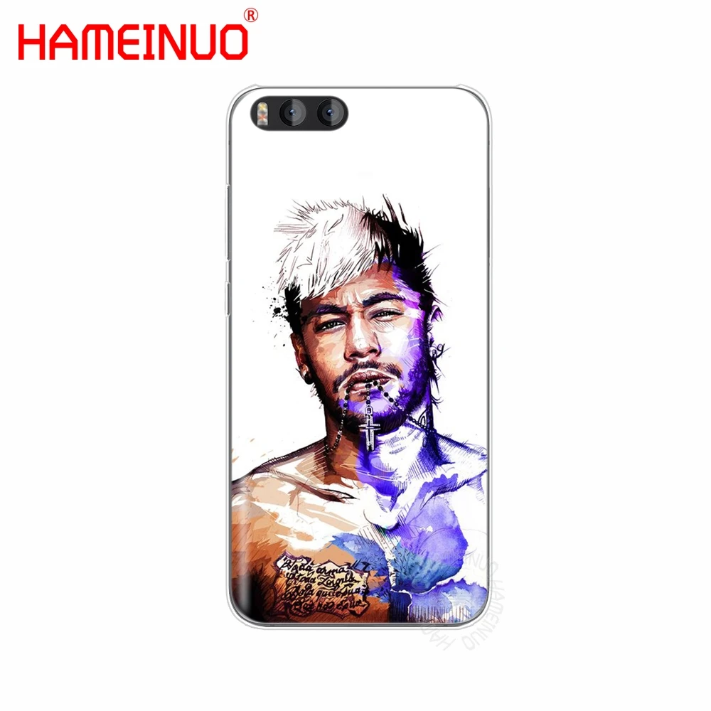 HAMEINUO Neymar da Silva Santos 2018 чехол для телефона Xiaomi M Mi 3 4 5 Φ 5C 5X 6 Mi4 Mi3 5S 4I 4C Mi5 MI6 NOTE