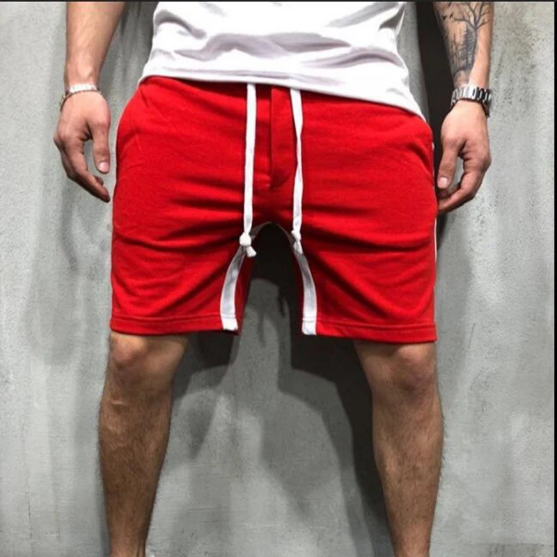 Летние Новые мужские спортивные шорты большого размера casual повседневные