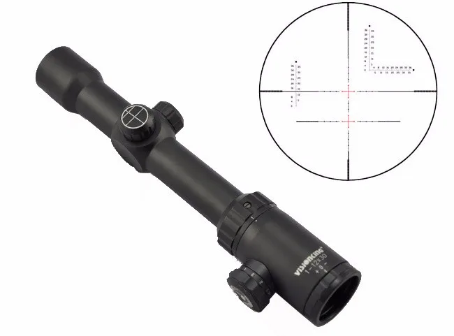 Снайперские оптические прицелы Visionking 1-12x30, водонепроницаемые, для военной съемки, оптический прицел ночного видения, охотничий прицел. 308. 338. 30-06