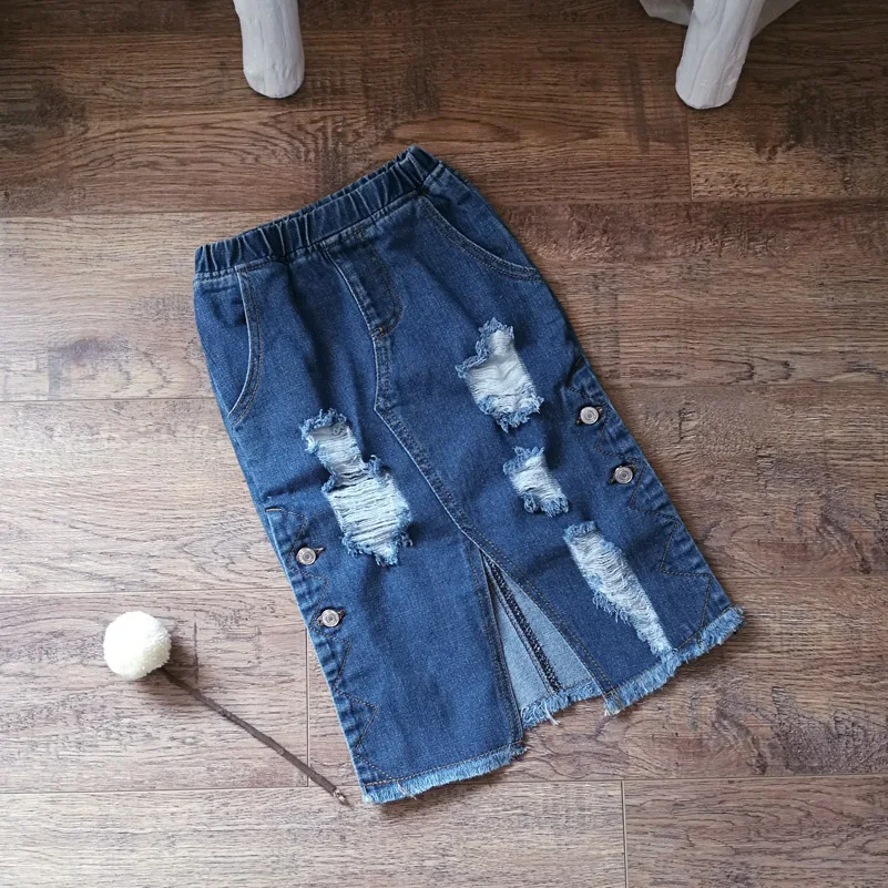 Мягкие джинсы ANKRT для маленьких девочек летние хлопковые в ковбойском стиле