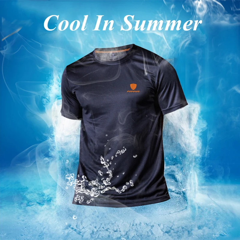 Спортивная футболка для бега и фитнеса мужчин camiseta gym hombre dry fit с коротким рукавом
