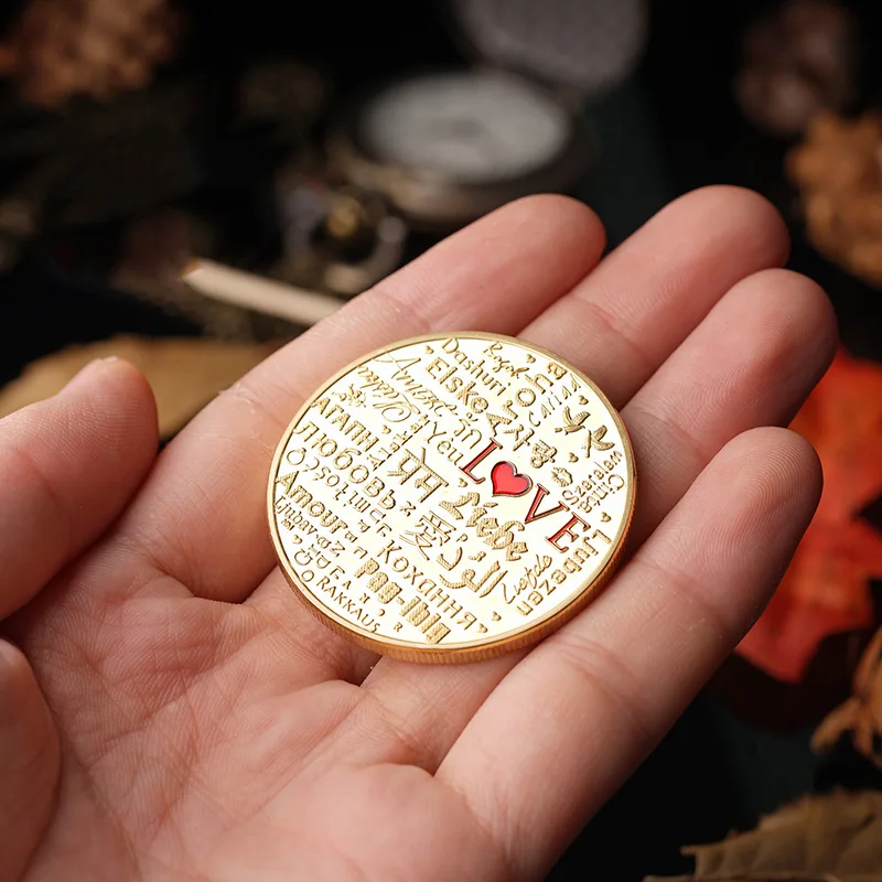 PIKAALAFAN памятные монеты темперамент и интерес настроения любовь золотых