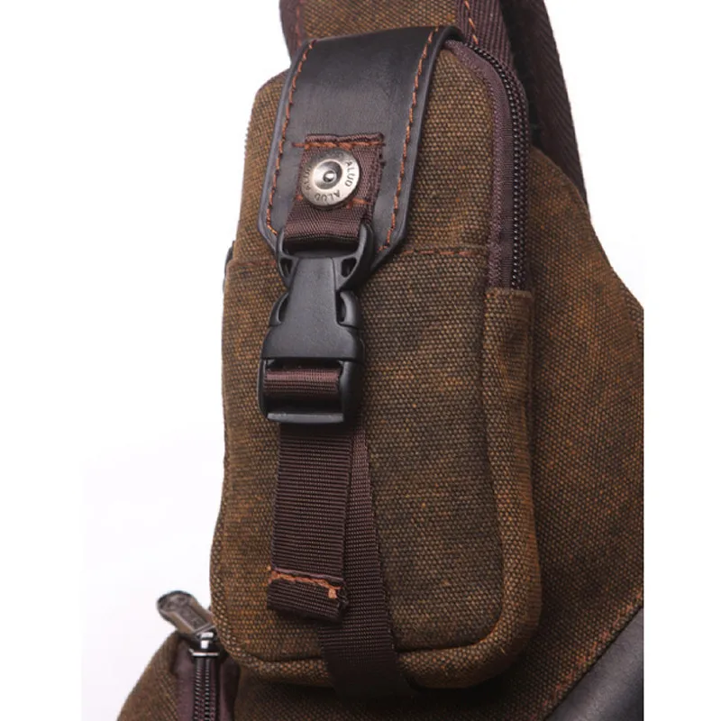 

Brand New Handbgas Men Vintage Canvas Male Messenger Shoulder Bags Casual Travel Motorcycle Sling Triangle Chest Bag All1022