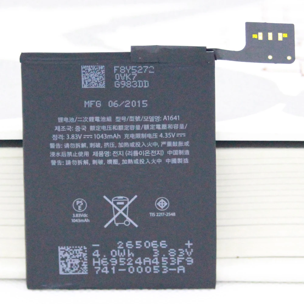 Goedkoop 20 Stks/partij 1043Mah 3.99Wh A1641 Vervanging Li-Polymeer Batterij Voor Ipod Touch 6th Generatie 6 6G Batterie Bateria Batterij