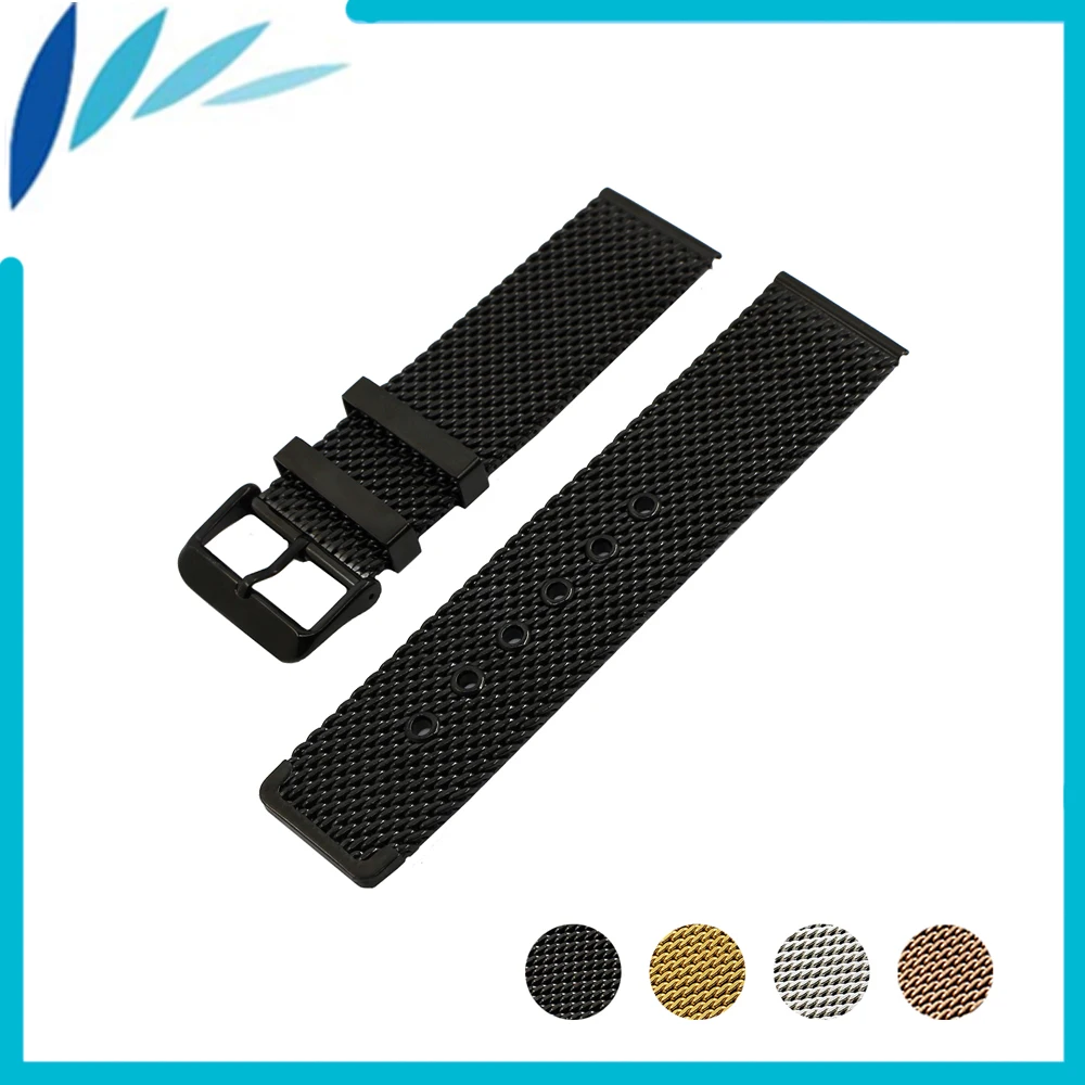 

Stainless Steel Watch Band 20mm 22mm for CK Calvin Klein Pin Clasp Strap Wrist Loop Belt Bracelet Black Silver Men Women + Tool
