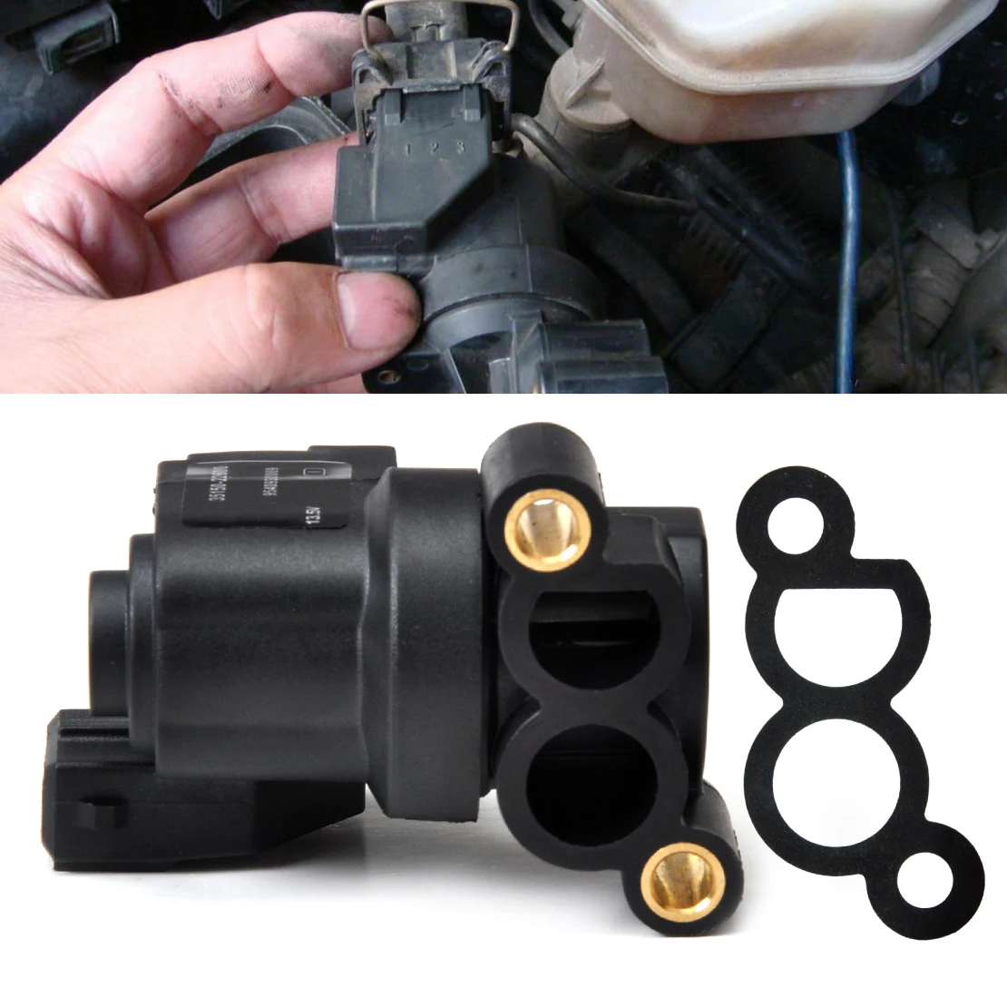 CITALL Новинка 3515022600 AC493 черный клапан управления холостого хода для hyundai Accent Elantra Kia Spectra Sportage
