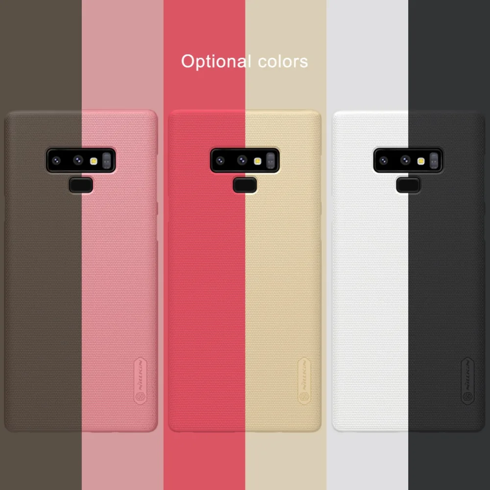 Для samsung Galaxy Note 9 чехол Nillkin Супер Матовый Жесткий футляр для Galaxy Note9 чехол для телефона samsung Note 9 Nilkin задняя крышка
