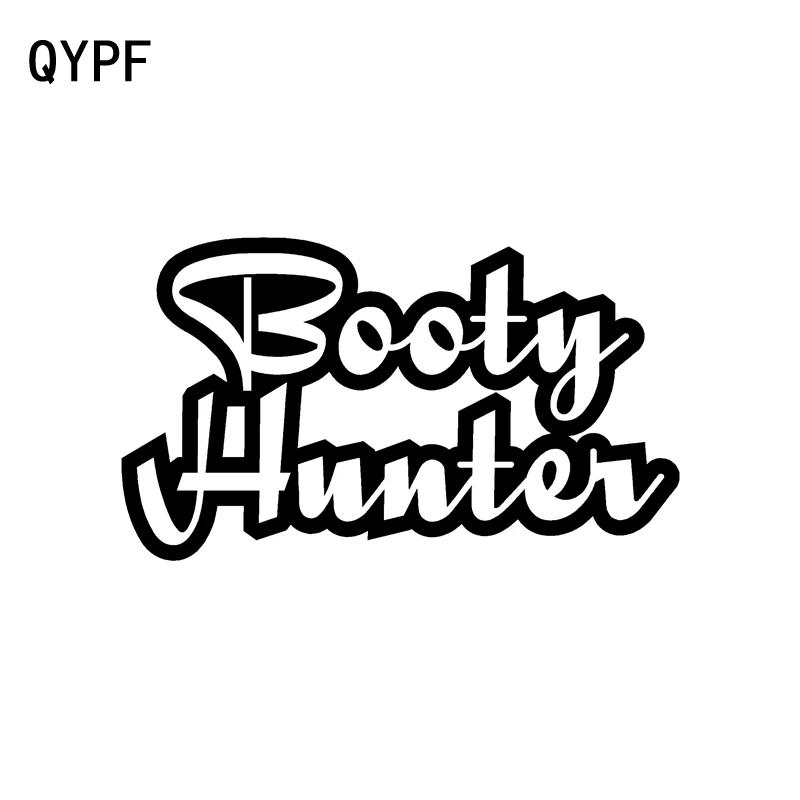 QYPF 17 2 см * 9 Модная стильная Автомобильная наклейка Booty Hunter Виниловая черная