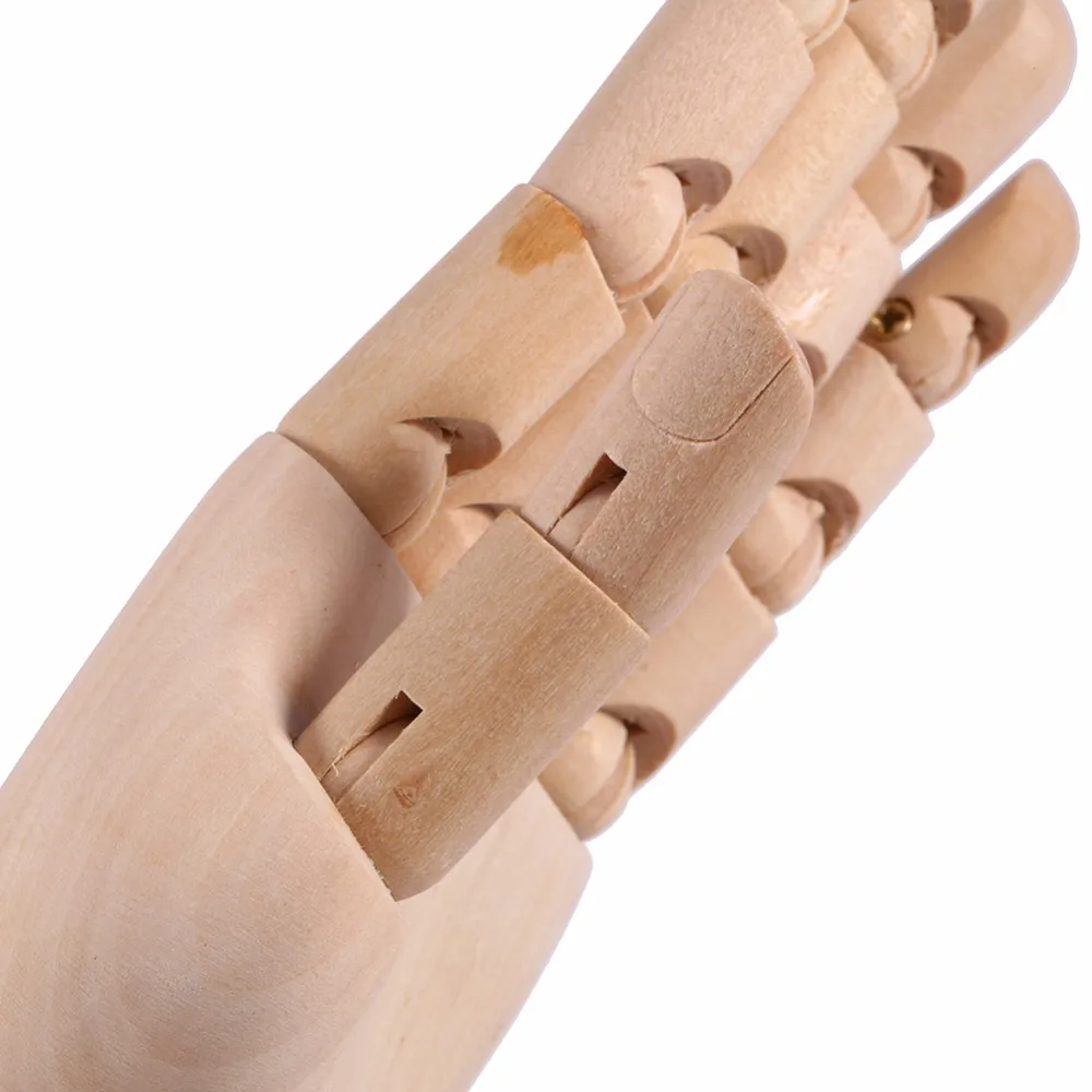1 шт. деревянная поделка с левой рукой 7 дюймов 18 см|wooden figure|hand woodwooden hand |