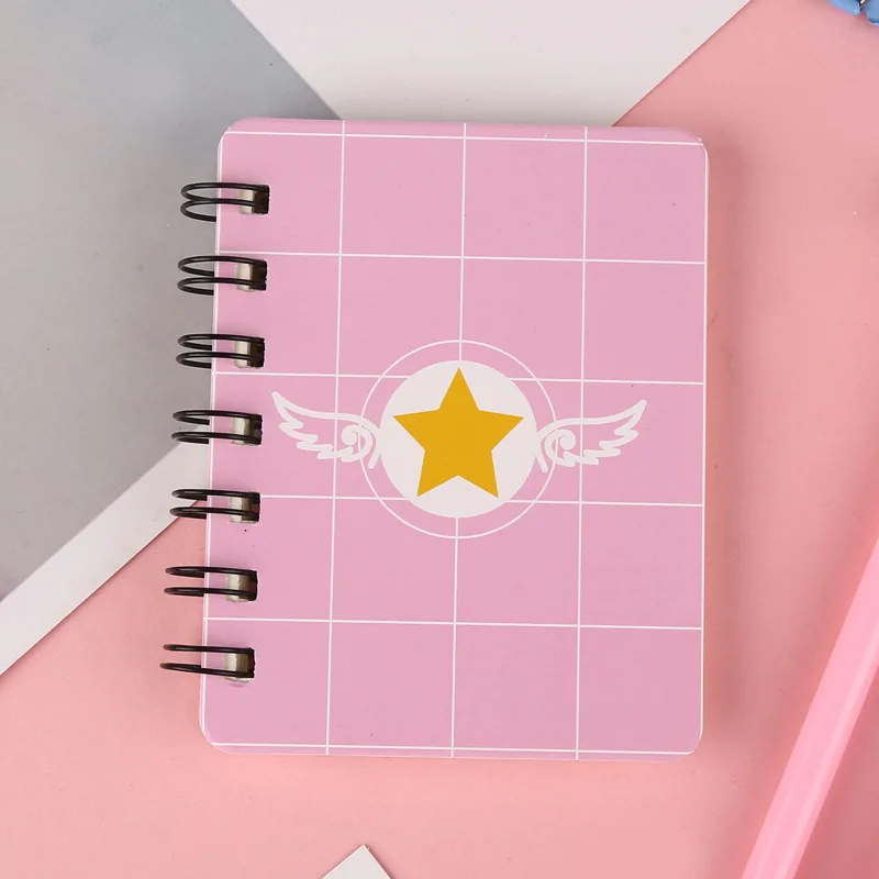 16 стилей спираль книга железное кольцо катушки тетрадь Kawaii выстроились пустая сетка бумага дневник планировщик для школы канцелярские принадлежности подарок - Цвет: 11