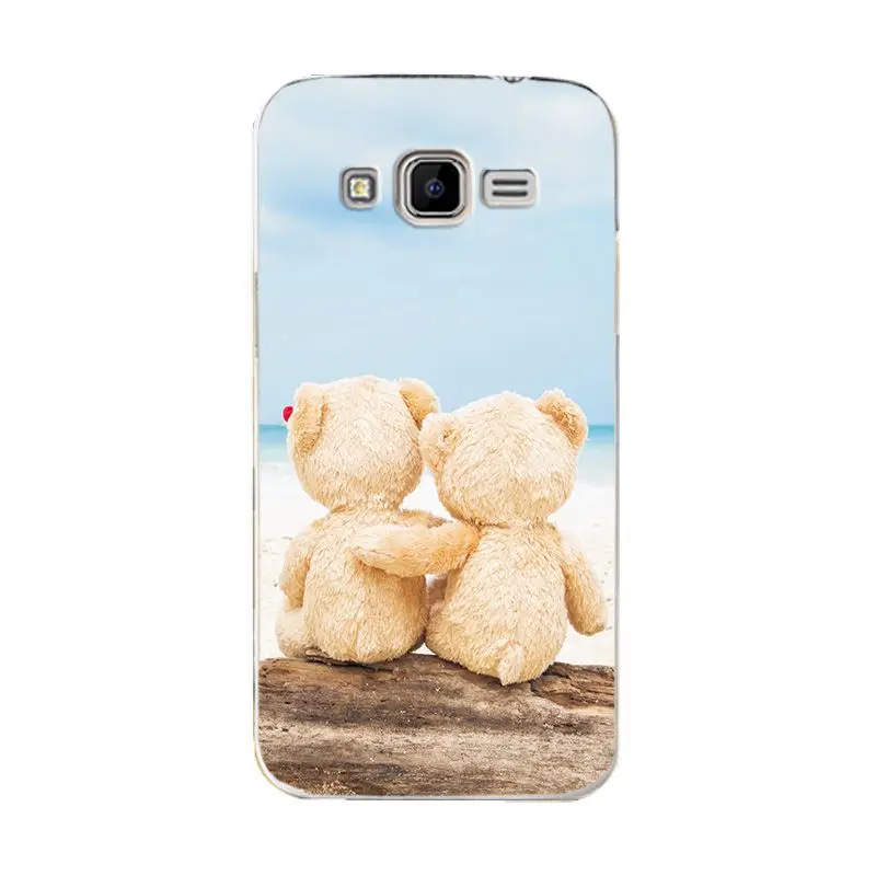 W56 Love Heart Capa For Samsung Galaxy Core Prime G3608 Cases Cover G360 G3606 G3608 G3609 G361F G360H G360F G361H Star Phone Bags - Цвет: W56