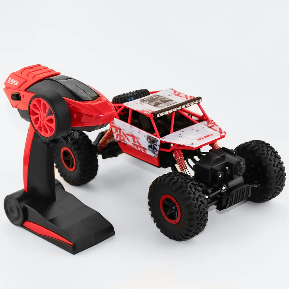 2 4 GHz RC автомобиль 4WD рок сканеры ралли скалолазания 1:18 двойной двигатель Bigfoot